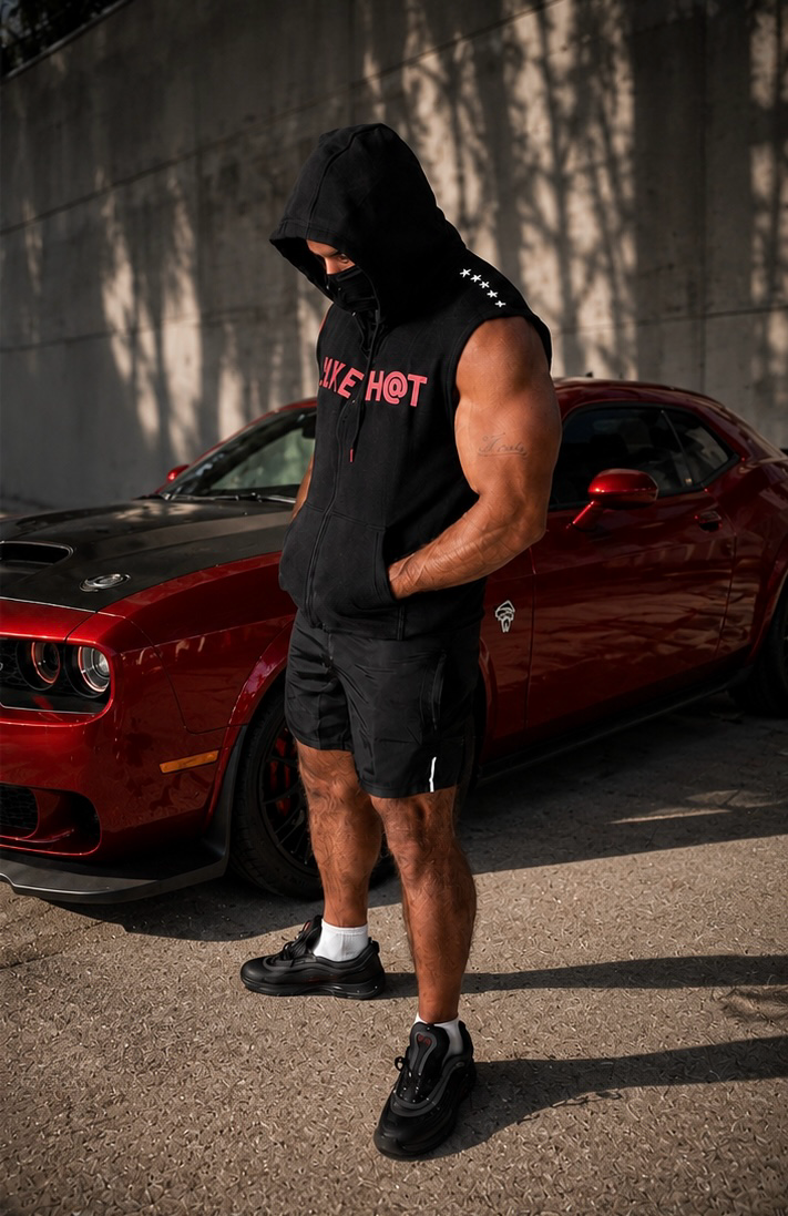 L!KE TH@T Mask Hoodie