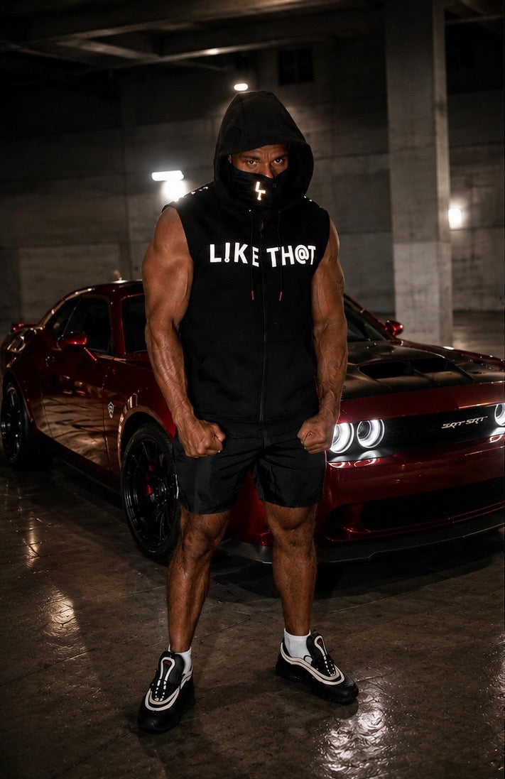 L!KE TH@T Mask Hoodie
