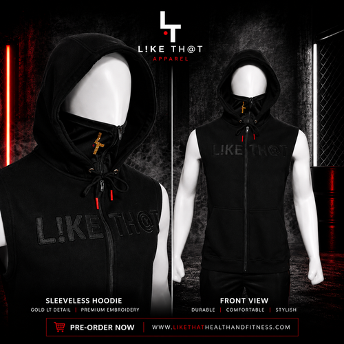L!KE TH@T Mask Hoodie